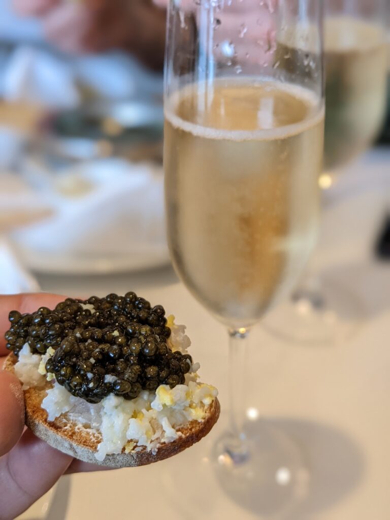 seabourn caviar