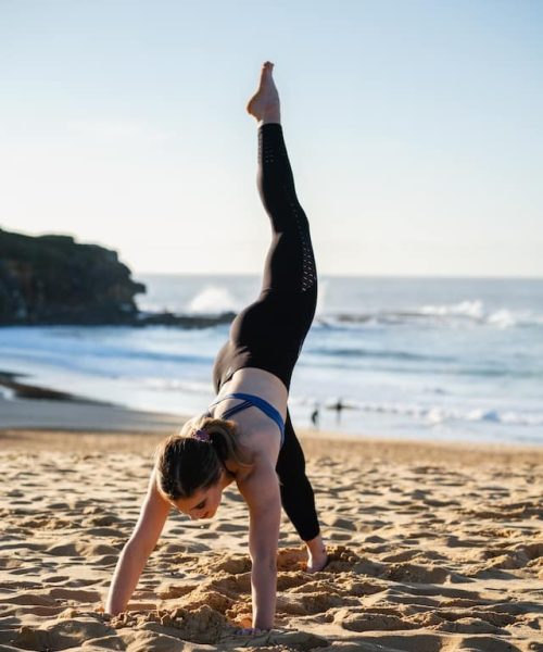 yoga beach